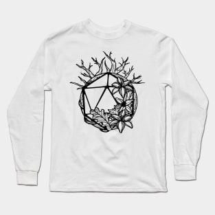 Pen and paper nature dice Long Sleeve T-Shirt